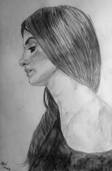 "Penelope [collectio…" başlıklı Resim Lucas Renault (Lucartistique) tarafından, Orijinal sanat, Kalem