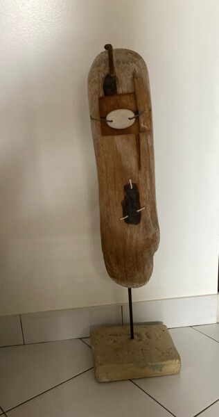 Rzeźba zatytułowany „bois flotté 01” autorstwa Mifo, Oryginalna praca, Drewno