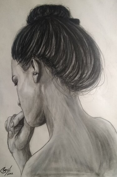 "La tendresse [colle…" başlıklı Resim Lucas Renault (Lucartistique) tarafından, Orijinal sanat, Kalem