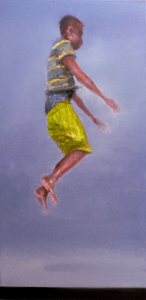 Peinture intitulée "Time traveller 8" par Wilfrid Moizan, Œuvre d'art originale, Huile Monté sur Châssis en bois