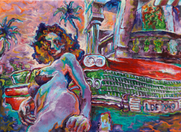 Pintura titulada "Eldorado" por Vincent Lacroix, Obra de arte original, Acrílico