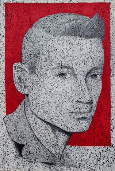 Σχέδιο με τίτλο "Vanbil" από Milto Sideris, Αυθεντικά έργα τέχνης, Στυλό