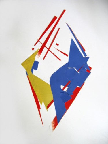 Collages titled "collage: " Rhombus"" by Alexey Kriventsov, Original Artwork