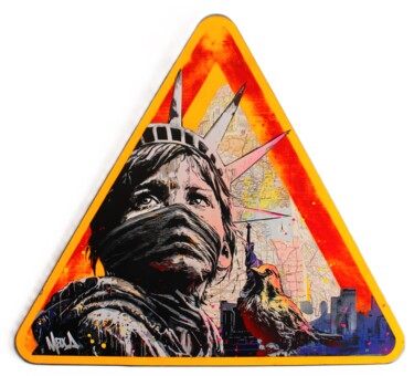 "new york" başlıklı Tablo Max Andriot tarafından, Orijinal sanat, Akrilik