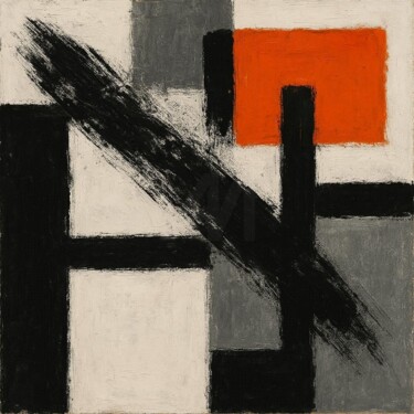 "MINIMAL-GRUNGE 070" başlıklı Dijital Sanat Karavix tarafından, Orijinal sanat, AI tarafından oluşturulan görüntü