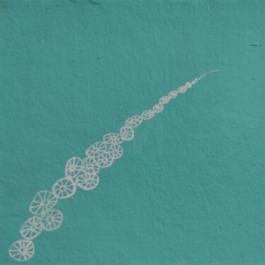 Картина под названием "Wheels" - Anna Bogdasarova, Подлинное произведение искусства, Акрил