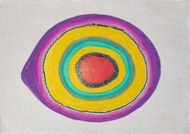 Картина под названием "Maturation of the s…" - Anna Bogdasarova, Подлинное произведение искусства, Акрил