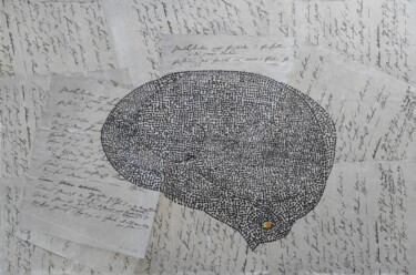 Картина под названием "Übermensch?" - Anna Bogdasarova, Подлинное произведение искусства, Акрил