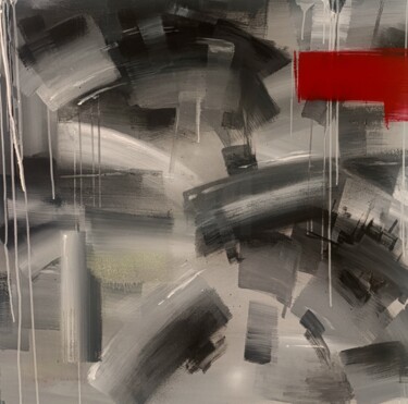 Peinture intitulée "Bar 323" par Blure, Œuvre d'art originale, Acrylique Monté sur Châssis en bois