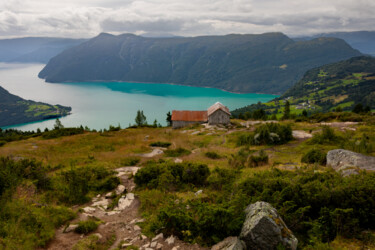 "Cabane isolée au-de…" başlıklı Fotoğraf Florent Baudy tarafından, Orijinal sanat, Dijital Fotoğrafçılık
