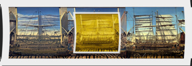 数字艺术 标题为“XXY  (Stolen Polaro…” 由Tebo Colombet, 原创艺术品, 数字拼贴