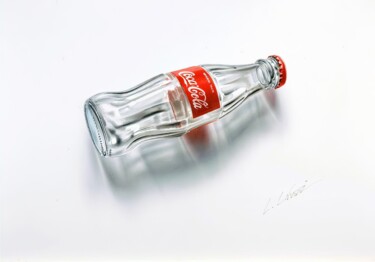 Pintura intitulada "Empty Coke" por Leonello Calvetti, Obras de arte originais, Marcador