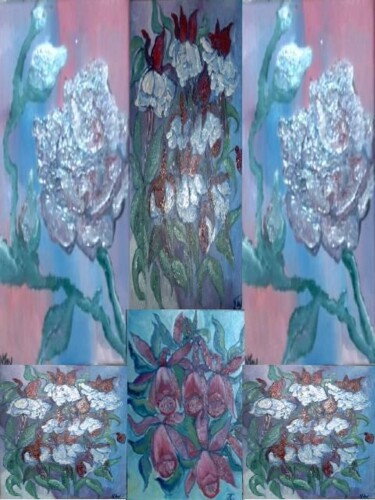 제목이 "FUCHSIA SWINGTIM ER…"인 미술작품 Njoy로, 원작, 기름