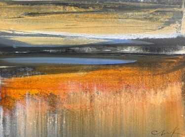 Peinture intitulée "“Subjective landsca…" par Katsiaryna Sumarava, Œuvre d'art originale, Huile Monté sur Châssis en bois