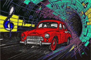 Digitale Kunst mit dem Titel "VARIATION "954"" von Christa Kloß, Original-Kunstwerk, 2D digitale Arbeit