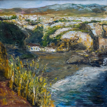 Peinture intitulée "Mediterranean Light…" par Sasha Tovstik, Œuvre d'art originale, Huile