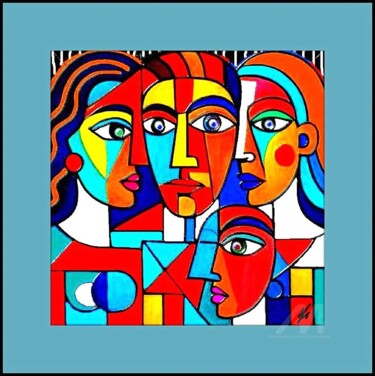 Digitale Kunst mit dem Titel "VARIATION "956"" von Christa Kloß, Original-Kunstwerk, 2D digitale Arbeit