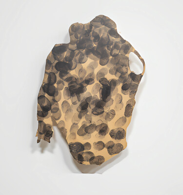 "Benchmarks 2 Figura…" başlıklı Heykel Richard Hancock tarafından, Orijinal sanat, Grafit Ahşap panel üzerine monte edilmiş