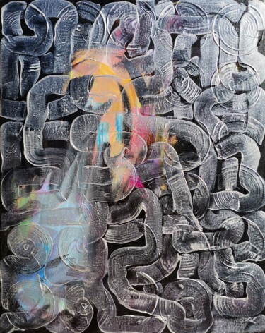 "The melody of contr…" başlıklı Tablo Сергей Куриленко tarafından, Orijinal sanat, Akrilik Ahşap Sedye çerçevesi üzerine mon…