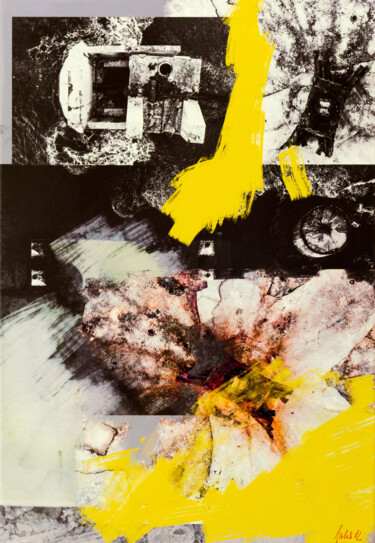 "Makatea Melancholy" başlıklı Kolaj Sven Jakubith tarafından, Orijinal sanat, Kolaj