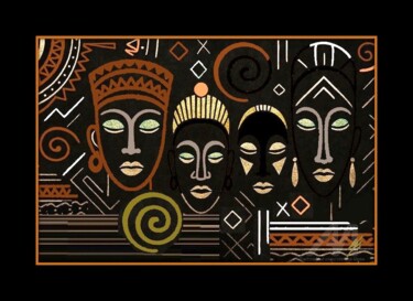 Digitale Kunst mit dem Titel "VARIATION "957"" von Christa Kloß, Original-Kunstwerk, 2D digitale Arbeit