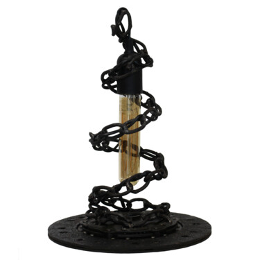 Design intitulée "Petite spirale lumi…" par Jonathan Pradillon, Œuvre d'art originale, Luminaire