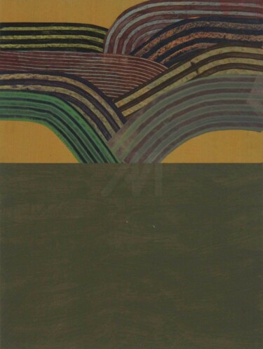 Painting titled "LCVM25-07" by Martin Singer, Original Artwork, Acrylic