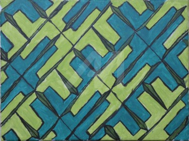 Malerei mit dem Titel "Hope" von Tarvo Merkällinen, Original-Kunstwerk, Acryl