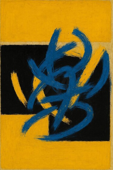 "MINIMAL-GRUNGE 096" başlıklı Dijital Sanat Karavix tarafından, Orijinal sanat, AI tarafından oluşturulan görüntü