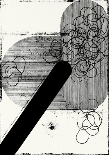 Peinture intitulée "Spatial Fragment 2." par Petr Strnad, Œuvre d'art originale, Acrylique