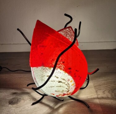 "LUMINAIRE BRAZZIER…" başlıklı Tablo Sébastien Lefèvre Verrier tarafından, Orijinal sanat, Cam