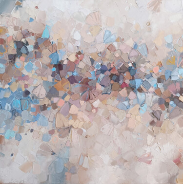 Painting titled "Oil painting " Moth…" by Viktoriia Kerner, Original Artwork, Oil Mounted on Wood Stretcher frame