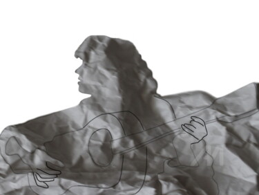 "The girl plays the…" başlıklı Dijital Sanat Irina Babina (Mihajlovna) tarafından, Orijinal sanat, Dijital Fotoğrafçılık