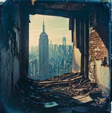 数字艺术 标题为“Polaroids of the 4t…” 由Frederic Racaud, 原创艺术品, AI生成的图像