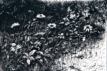 Рисунок под названием "The Summer Carnival…" - Владимир Абаимов, Подлинное произведение искусства, Чернила