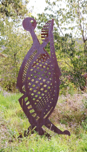 Sculpture intitulée "TANGO" par Shub, Œuvre d'art originale, Métaux