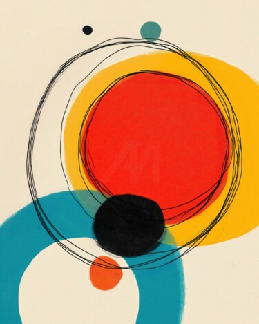 "Circular Syntax VI…" başlıklı Dijital Sanat Moaiart – Digital Art Prints tarafından, Orijinal sanat, Dijital Resim