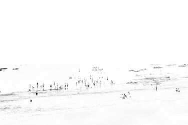 Fotografia zatytułowany „les plages 01” autorstwa Benoît Mortreux, Oryginalna praca, Manipulowana fotografia Zamontowany na…