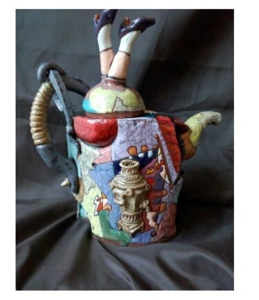 Peinture intitulée "Oleg Goncharov" par Oleg Goncharov, Œuvre d'art originale, Argile