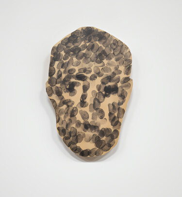 "Benchmarks 5 Figura…" başlıklı Heykel Richard Hancock tarafından, Orijinal sanat, Grafit Ahşap panel üzerine monte edilmiş