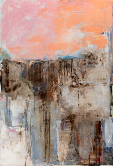 Painting titled "Fading Horizons" by Sven Jakubith, Original Artwork, Oil