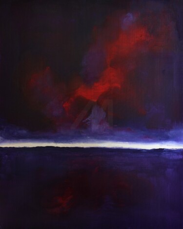 Schilderij getiteld "No. 915" door Meike Van Riel, Origineel Kunstwerk, Acryl