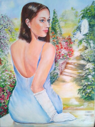 "" Subtelność chwili…" başlıklı Tablo Dk Wrońska tarafından, Orijinal sanat, Akrilik Ahşap Sedye çerçevesi üzerine monte edi…