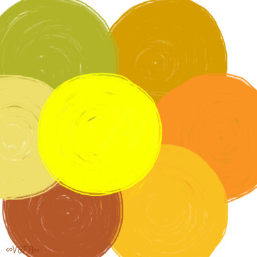 "Meditative Planets.…" başlıklı Dijital Sanat Vafa Majidli tarafından, Orijinal sanat, Dijital Resim