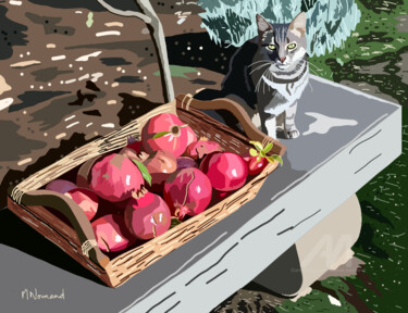 2025-10-07 Muse et les grenades du jardin de Michèle