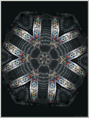 Arts numériques intitulée "Broche" par Mimia Lichani, Œuvre d'art originale
