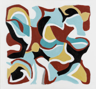 Painting titled "Quanta Dada #123: "…" by Ivan Suvanjieff, Original Artwork, Acrylic