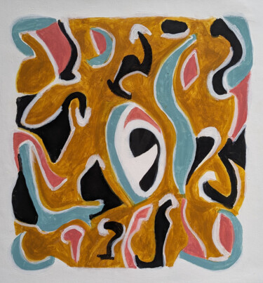 Ζωγραφική με τίτλο "Quanta Dada #145: "…" από Ivan Suvanjieff, Αυθεντικά έργα τέχνης, Ακρυλικό