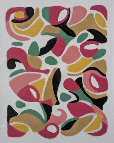 Painting titled "Quanta Dada #173: "…" by Ivan Suvanjieff, Original Artwork, Acrylic