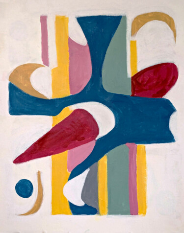 Painting titled "Quanta Dada #201: "…" by Ivan Suvanjieff, Original Artwork, Acrylic